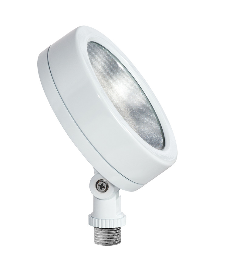 Leslie Bullet Flood, 13W, LED 120V, 4000k, 80 CRI, White