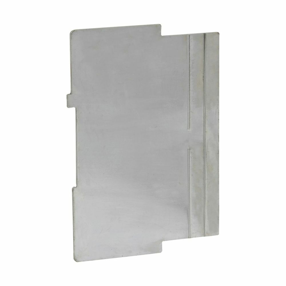 Eaton Crouse-Hinds series Square Box Partitions, 1-1/2", Blank, Steel, Two-gang, Square cut, tile wall, used with 1/2", 3/4", 1" raised covers