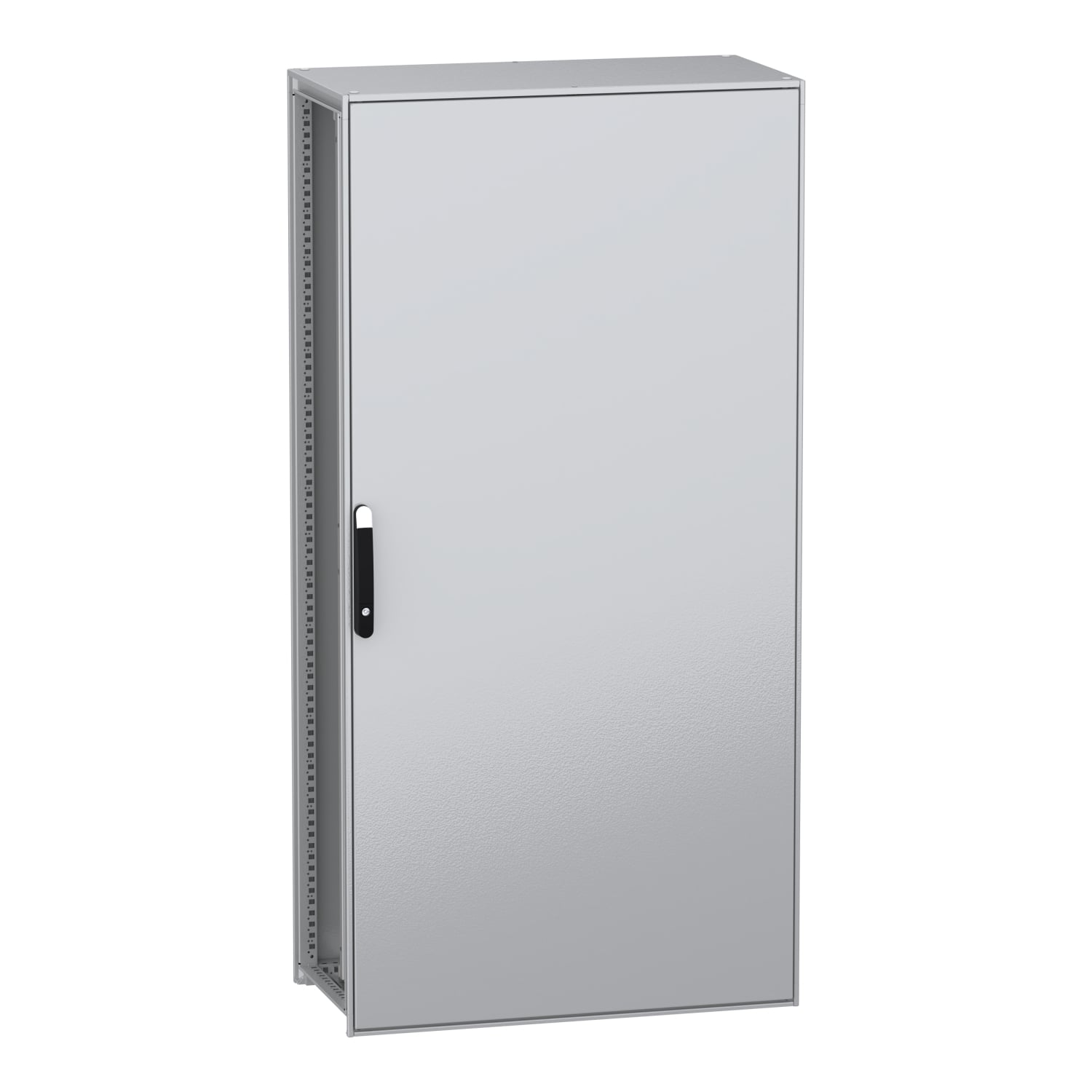 Floor standing modular electrical enclosure, PanelSeT SFN, decarbonized steel, mounting plate, 2000x1000x500mm, IP55