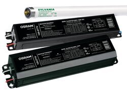 OBS49879 2 lamp 59wT8 (8') High Efficiency Instant Start electronic ballast, universal voltage, high ballast factor, 10 pk.