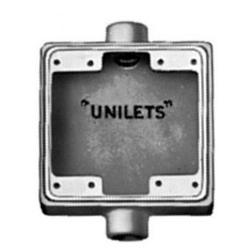 3/4  THREADED UNILET 2-GANG
