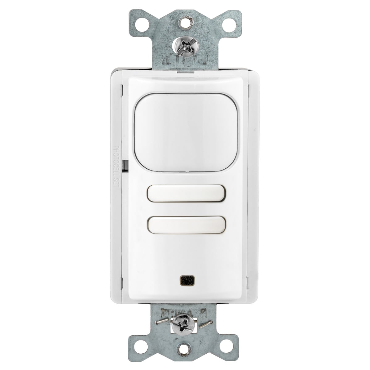 Occupancy/Vacancy Sensors, Wall Switch,Adaptive Passive Infrared, 2 Circuit, 120/277V AC, White