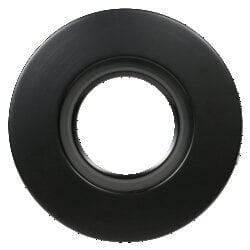 OBS61716 Trim Ring for RT56 downlight recessed kit. Black Trim and Black Reflector
