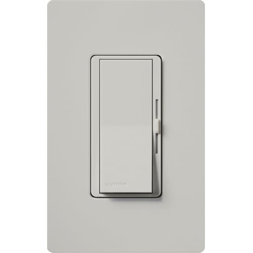 Diva LED+ Dimmer - Satin Finish,  LED, Incandescent/Halogen, 3-way/single-pole, 150W LED or 600W inc/hal in palladium