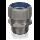 1-1/4 Inch Liquidtight Fitting for Flexible Metallic Conduit, Straight, UL/CSA Listed, High UV Resistance, NEMA Ratings: 3, 3R, 4, 4X, Length 2.60 Inches/66.04mm, Width 2.25 Inches/57.15mm, Temperature Range 0 to 105 Degrees C, 316 Stainless Steel with Duraplated Ground Cone