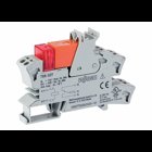 Relay module; Nominal input voltage: 115 VAC; 1 changeover contact; Limiting continuous current: 16 A; Red status indicator; Module width: 15 mm; 2,50 mm²; gray