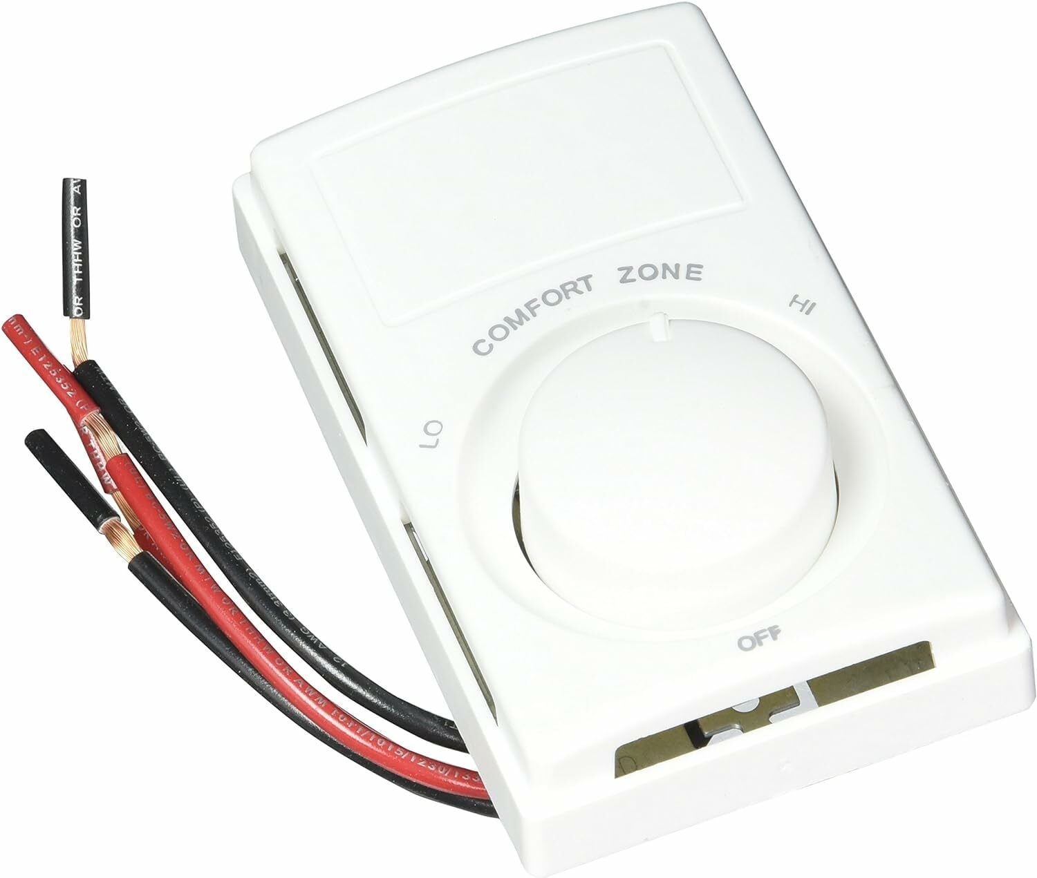 DPST Snap Action Line Voltage Thermostat rated 22 amps @ 120-240V, 18 amps @ 277V