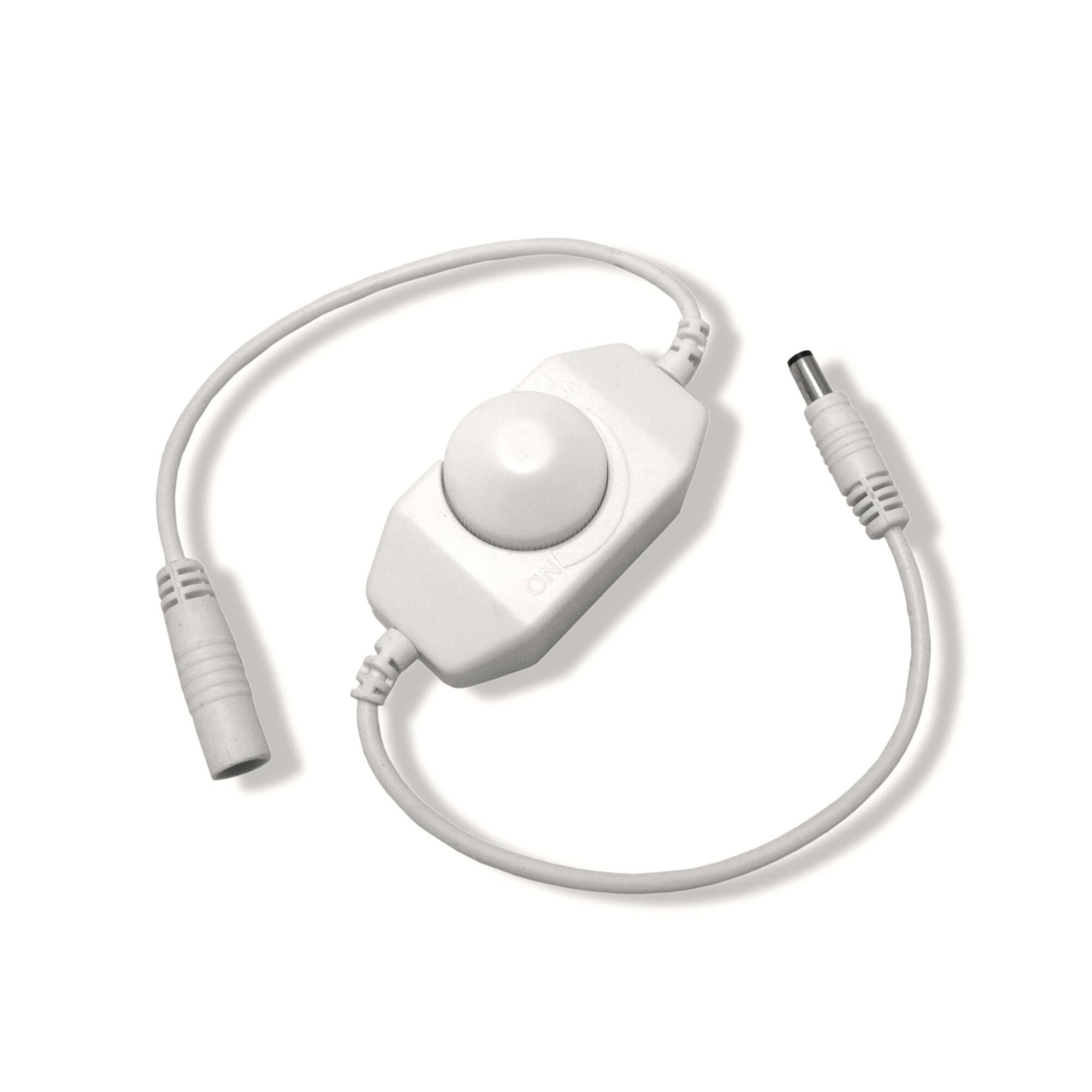 Inline LED Dimmer Switch - 2 Amp, White