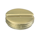 SystemOne, Replacement Parts, 3/4" Furniture Feed Plugs, Brass