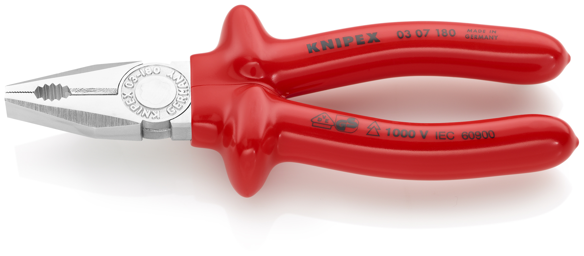 Combination Pliers-1000V Insulated, 7 1/4 in., VDE