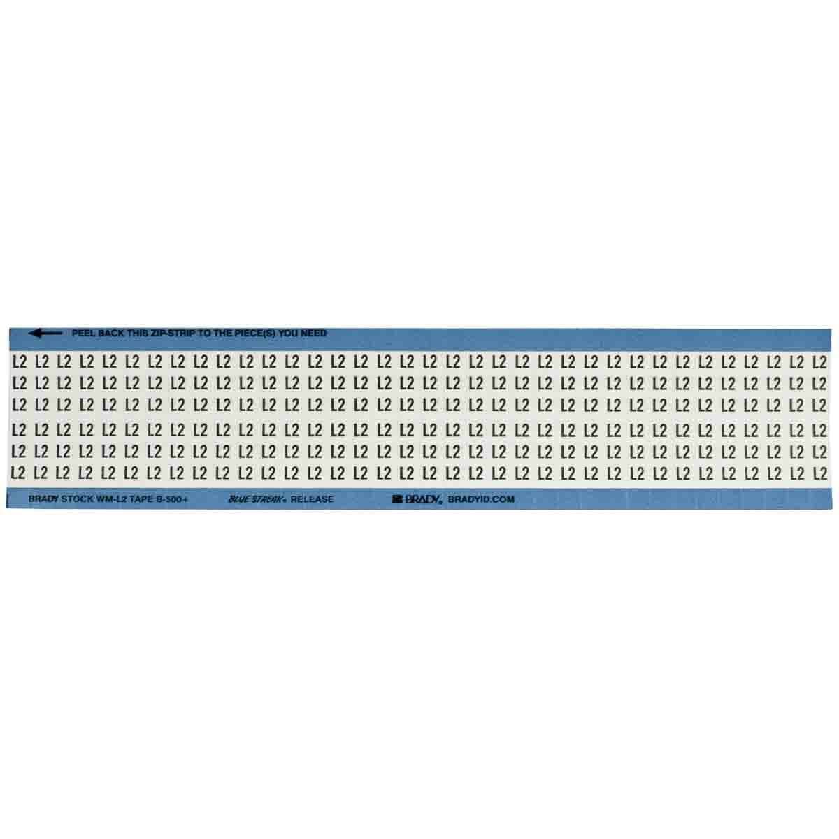 Wire Mkr,B500,1.5"H,112428,36/CQ,25CQ/PK