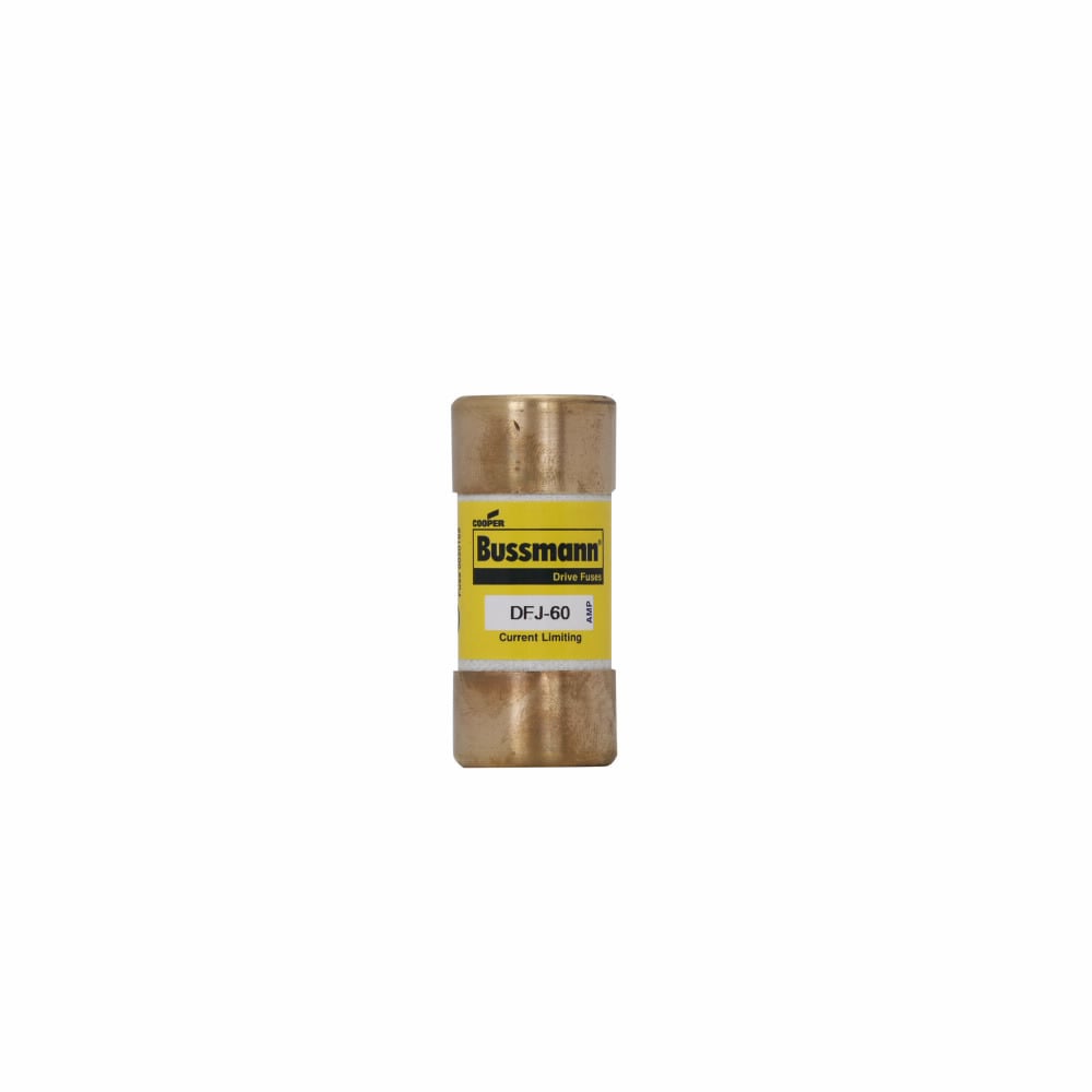 Eaton Bussmann series DFJ high speed fuse, 600 Vac or less, 450 Vdc or less, 40A, 200 kAIC at 600 Vac, 100 kAIC 450 Vdc, Non Indicating, High speed fuse, Clip-lock, Class J, Melamine tube