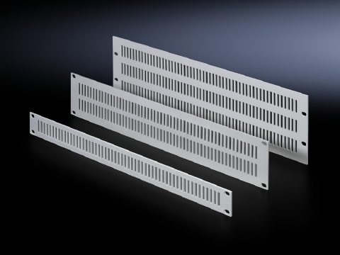 Ventilated front panels, Width 482.6 mm (19Zoll)