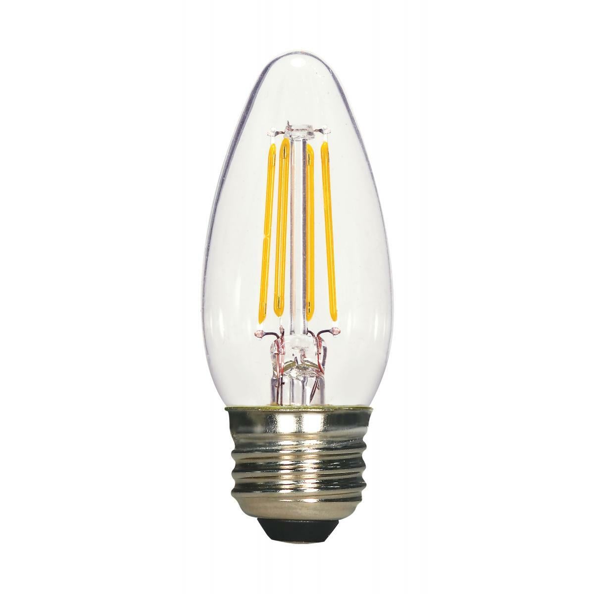 4.5-Watt B11 LED Lamp - Clear Medium Base 5000K 120 Volts Carded