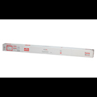 Dimensions: 6x6x96 Capacity: 16 T12 / 39 T8 8ft straight fluorescent lamps, misc. 8ft T5 straight lamps, or misc. 8ft straight LED lamps. DO NOT EXCEED the UN rated weight of 35 lbs. Includes: UN rated, DOT approved container, inner corrugated tube, 5.5 mil vapor barrier liner, liner tie, velcro closures, instructions, terms and conditions, proof of purchase, prepaid return shipping with label, recycling and online certificate of acceptance for recycling. Notes: Inner corrugated tube required to be inserted inside of the liner. Restrictions: Shielded Fluorescent Lamps and CFLs NOT ALLOWED in this container. Lower 48 contiguous states only. Not for export.