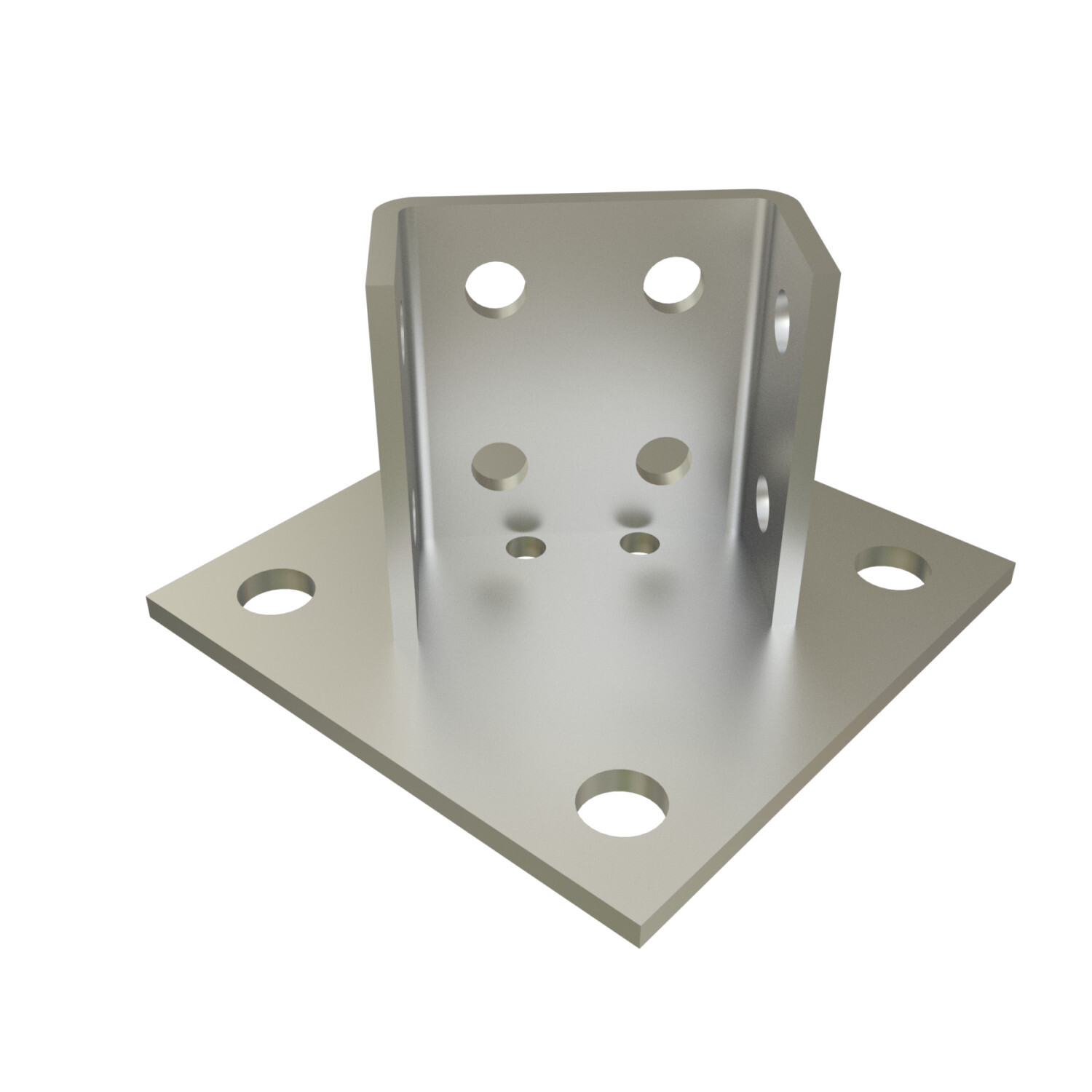Stainless Steel 316 Back to Back Post Base