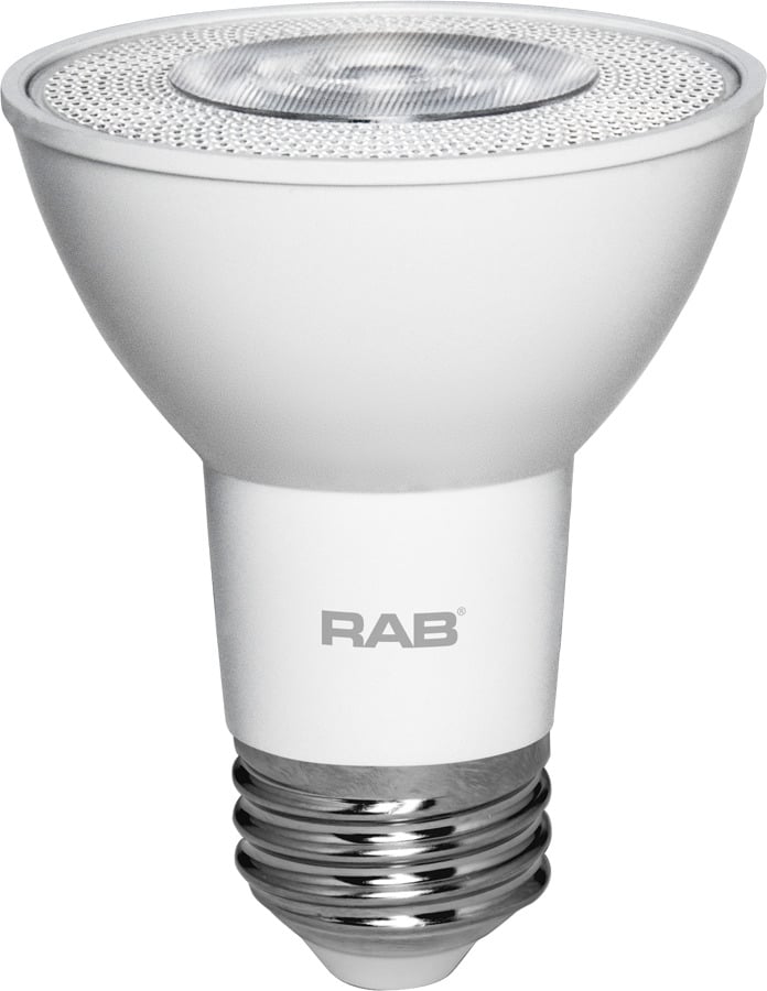 Par20 7W,50 EQ, 550Lm, Base E26, 90CRI, 3000k, Dimmable 25Deg
