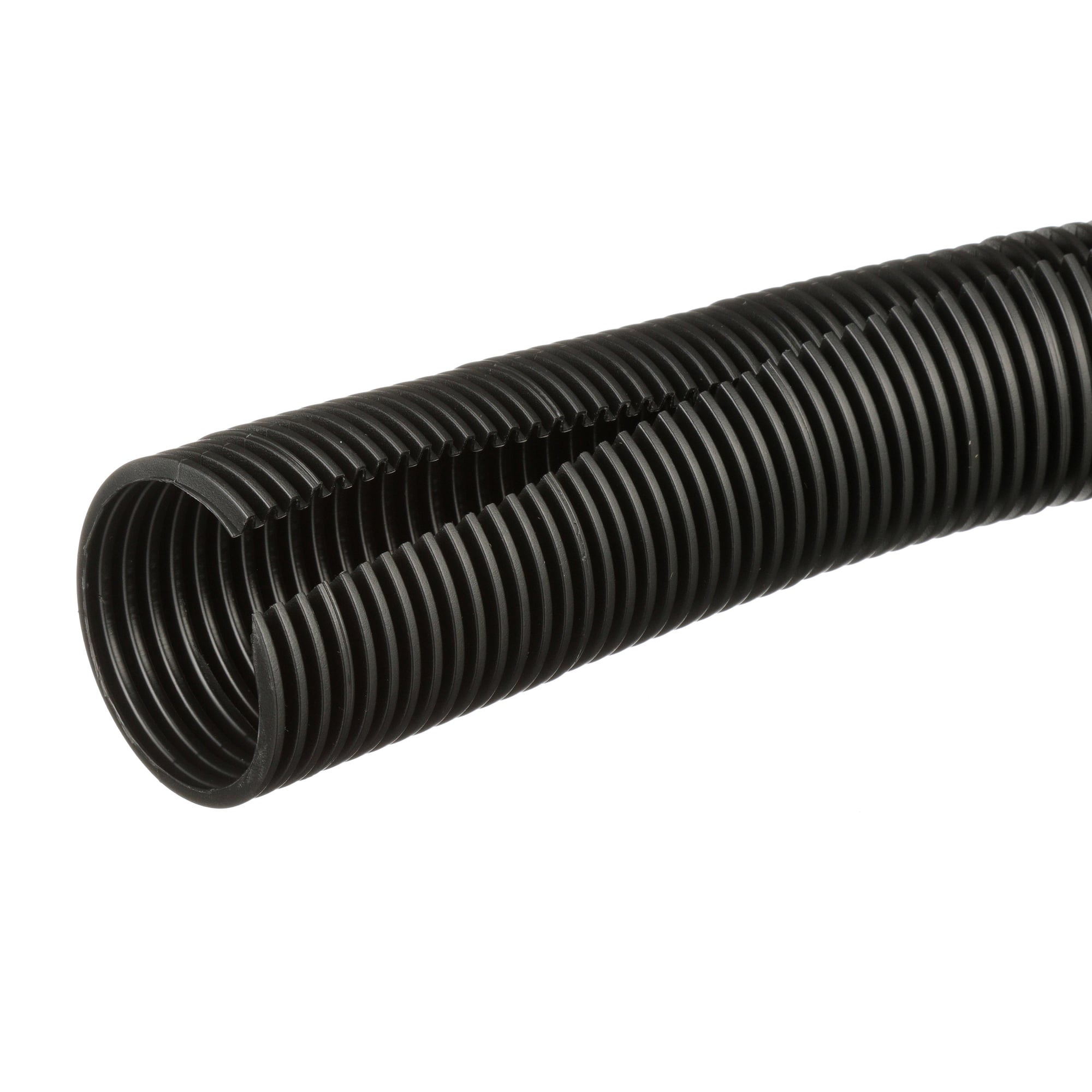 Corr. Loom Tubing, 1.88"x885', UV Resistant Black