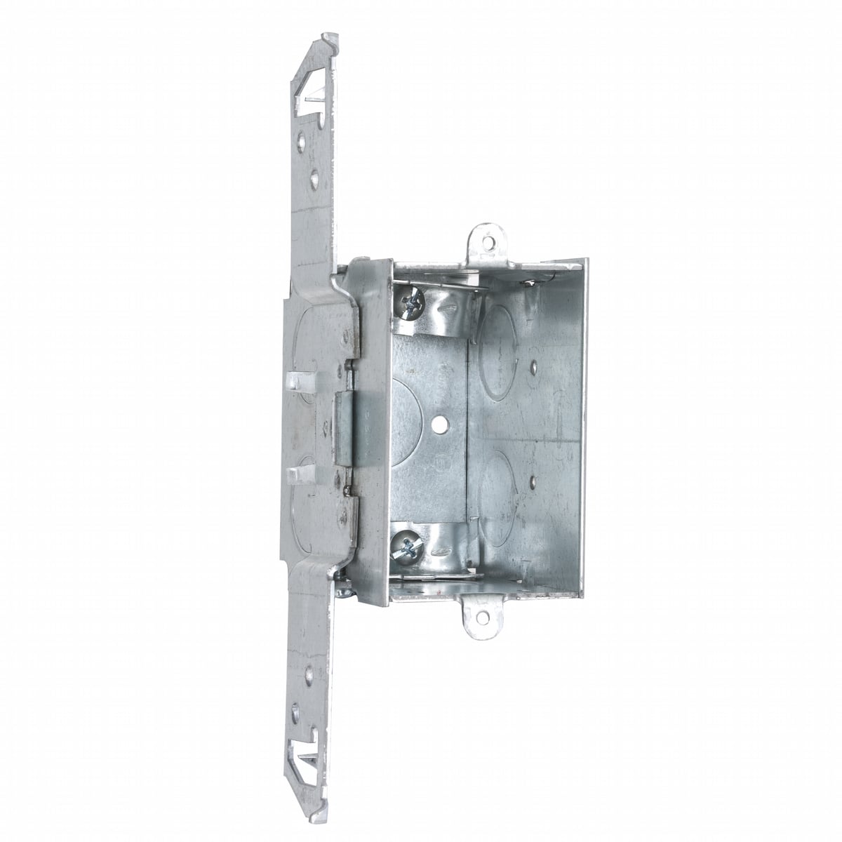 2-3/4 In. Deep Switch Box - Gangable with NMSC Clamps, TS Brkt, 1/2In.Setback
