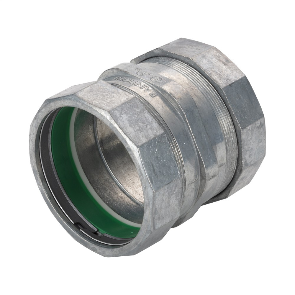 3-1/2" Raintight Zinc Coupling
