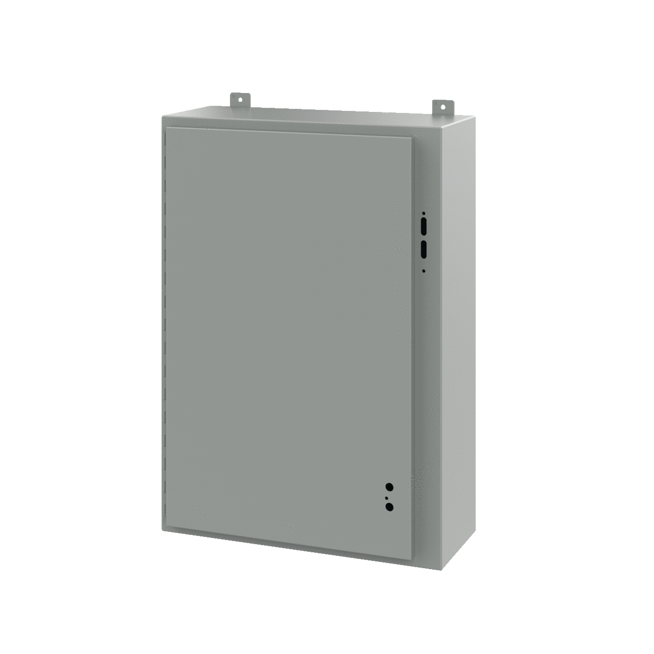 Disconnect Enclosure without Handle Type 12, 36.00x25.38x10.00, Gray, Steel
