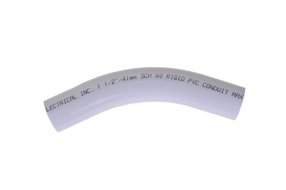 1 1/2"x45D PVC STD ELBOW SPxSP SCH80 SCEPTER/KRALOY