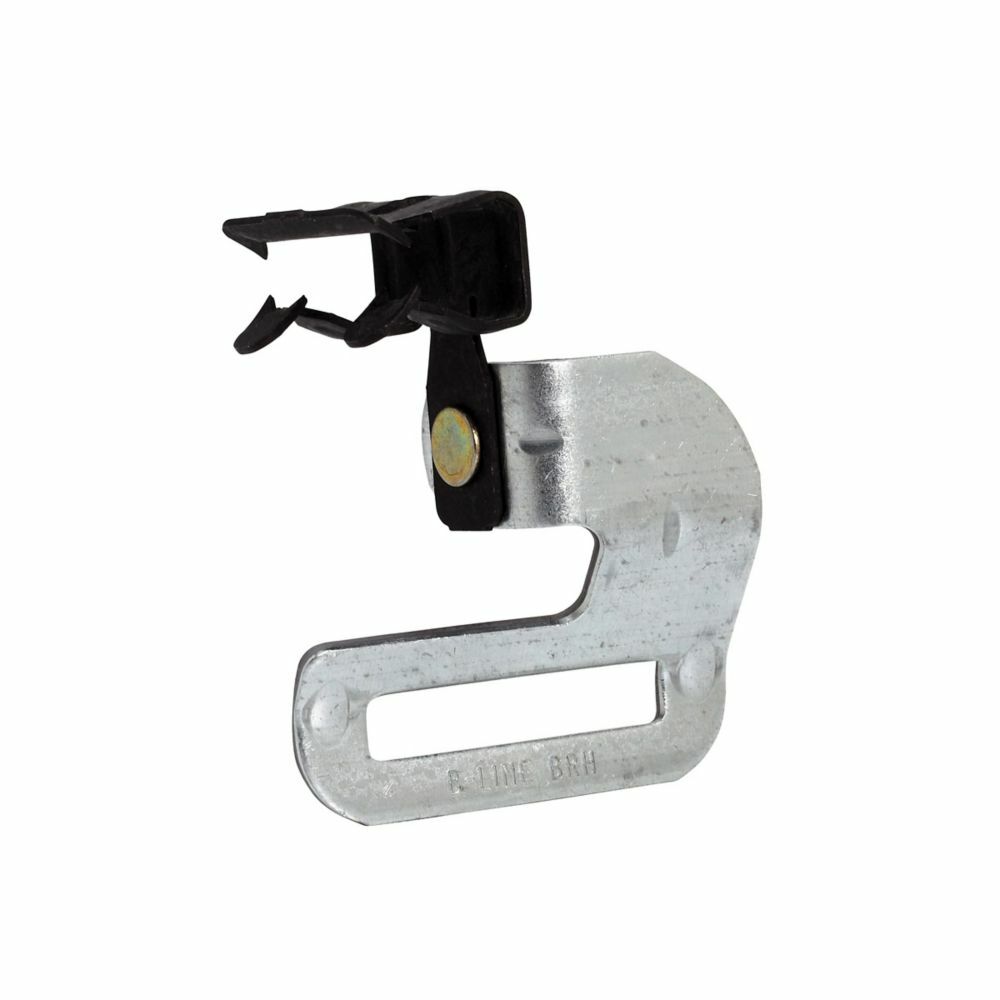 Eaton B-Line series hanging system, Hangers, Flange, 1" Height, 1" Length, 1" Width, 0.134lbs, Strap hangers, .56" Min mount size, .75" Max mount size, 200 lbs load capacity, Right angle