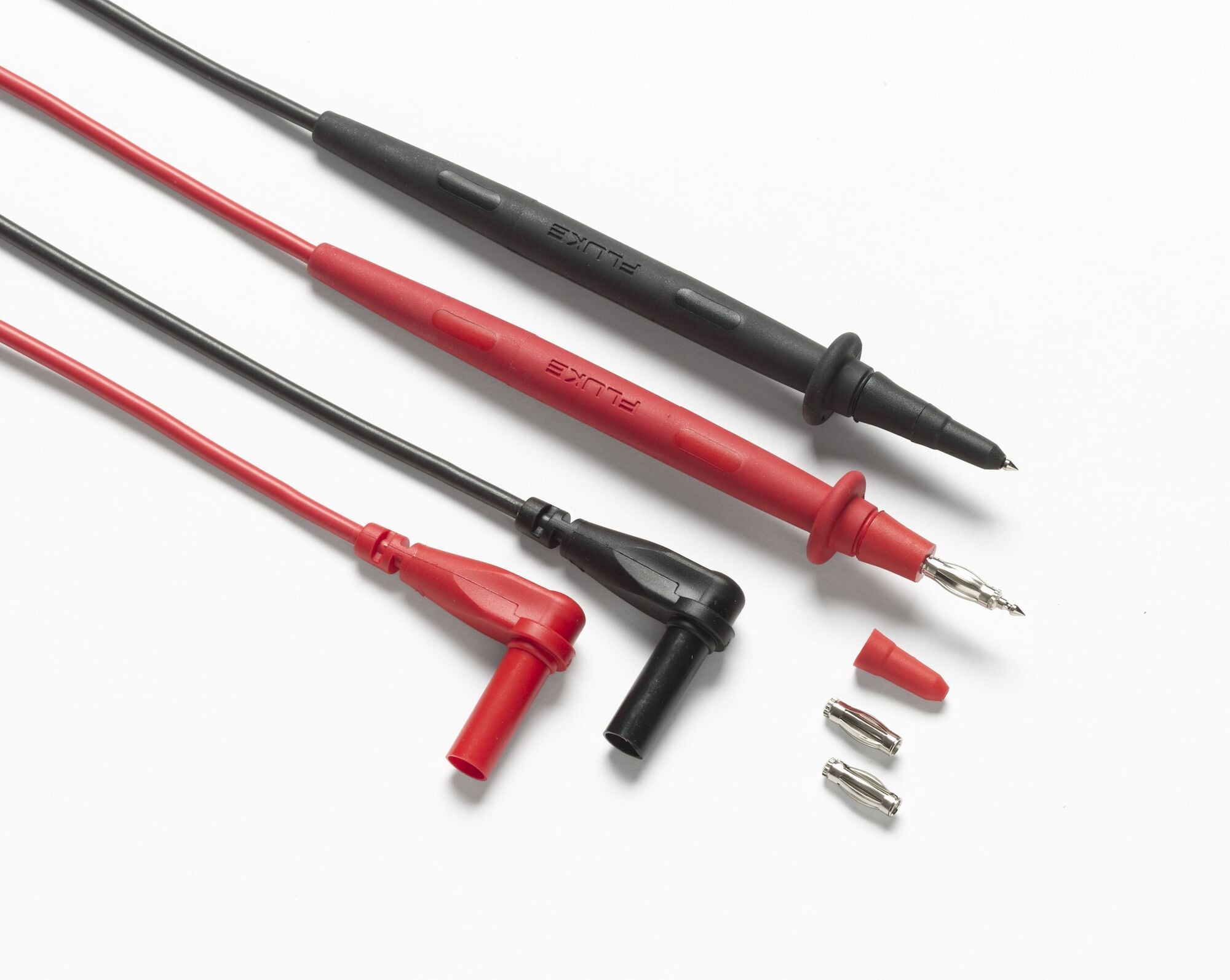 Test Lead Set, Included: One Pair (Red, Black) 1.5 MR Long Silicone Test Leads With Right Angle Shrouded Banana Plug, Lantern Tip (Removable) For Use With European Wall Sockets (4 MM), Lantern Tip Can Be Removed For Easy Access To Terminal Blocks (2 MM), 10 AMP Maximum Current, CAT II 1000 V, CAT III 1000 V And CAT IV 600 V Rated, For Use With GS38 T120 Voltage And Continuity Tester