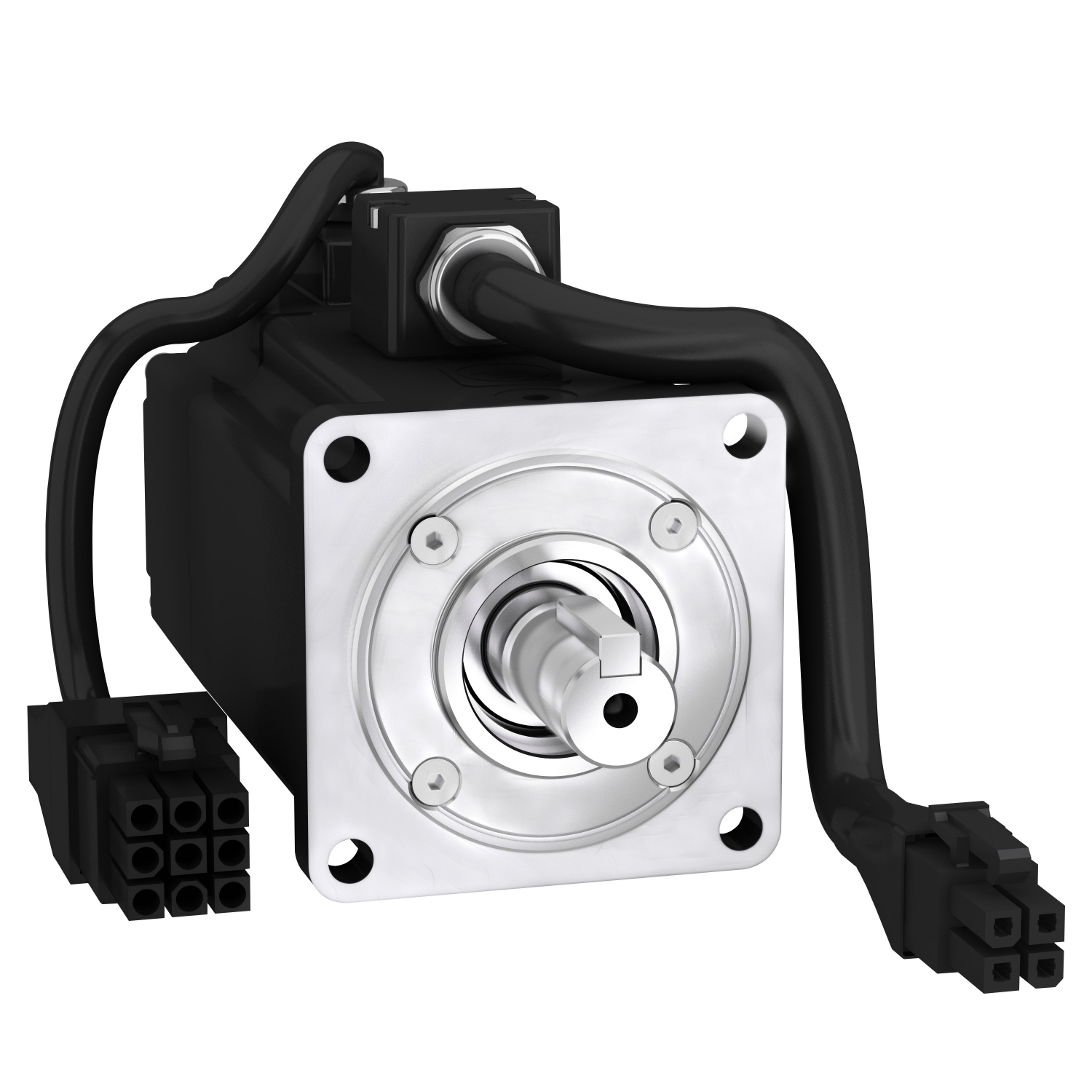servo motor BCH, Lexium 28, 60mm, 400W, 0.27kg.cm, with oil seal, with key, leads connection