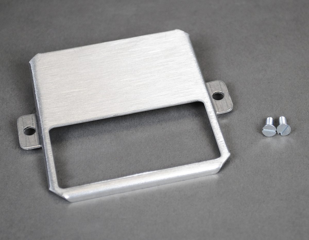  Power Faceplate; Aluminum