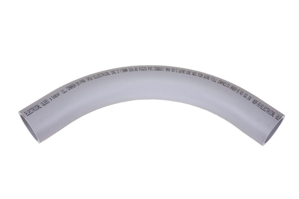 6"x90D PVC STD ELBOW SPxSP SCH80 SCEPTER/KRALOY