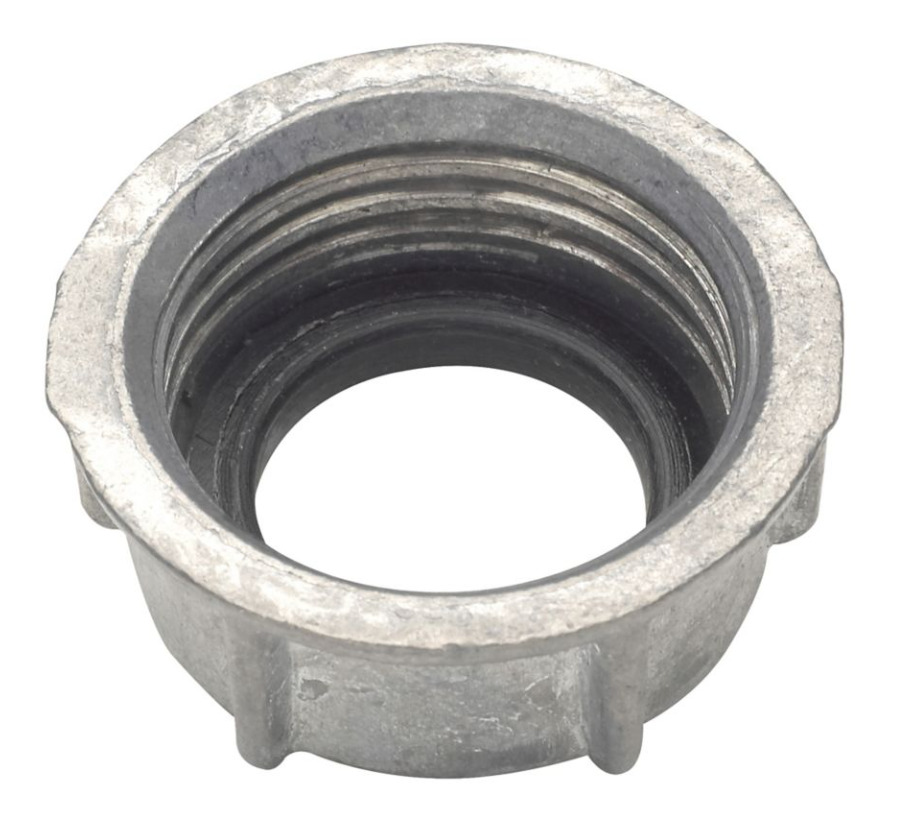 H1038DC Throat Conduit Bushing, 3 in Trade, Die Cast Zinc
