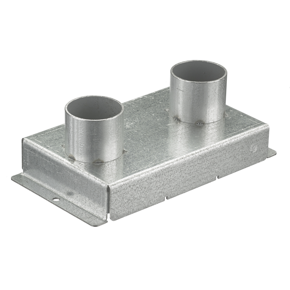 Fire Rated Poke Throughs, Recessed 8" Series, Replacement Fitting Box, (2) 1-1/4" EMT
