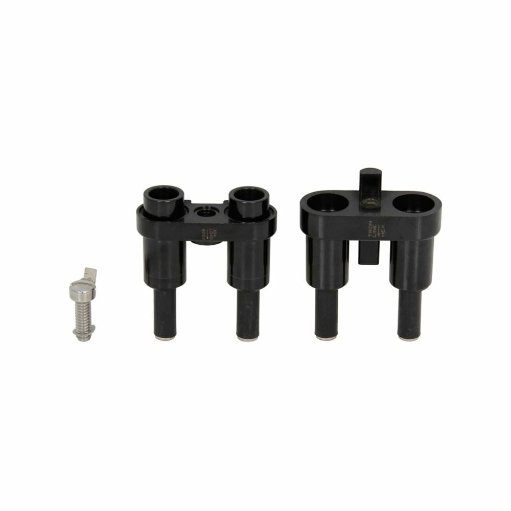 Eaton Bussmann series HET inline fuse holder, 600V, 0-30A, Loadside: Copper crimp (2) #10/(1) #6/(1)#4, Lineside: Copper crimp (2) #10/(1) #6/(1)#4, Two-pole