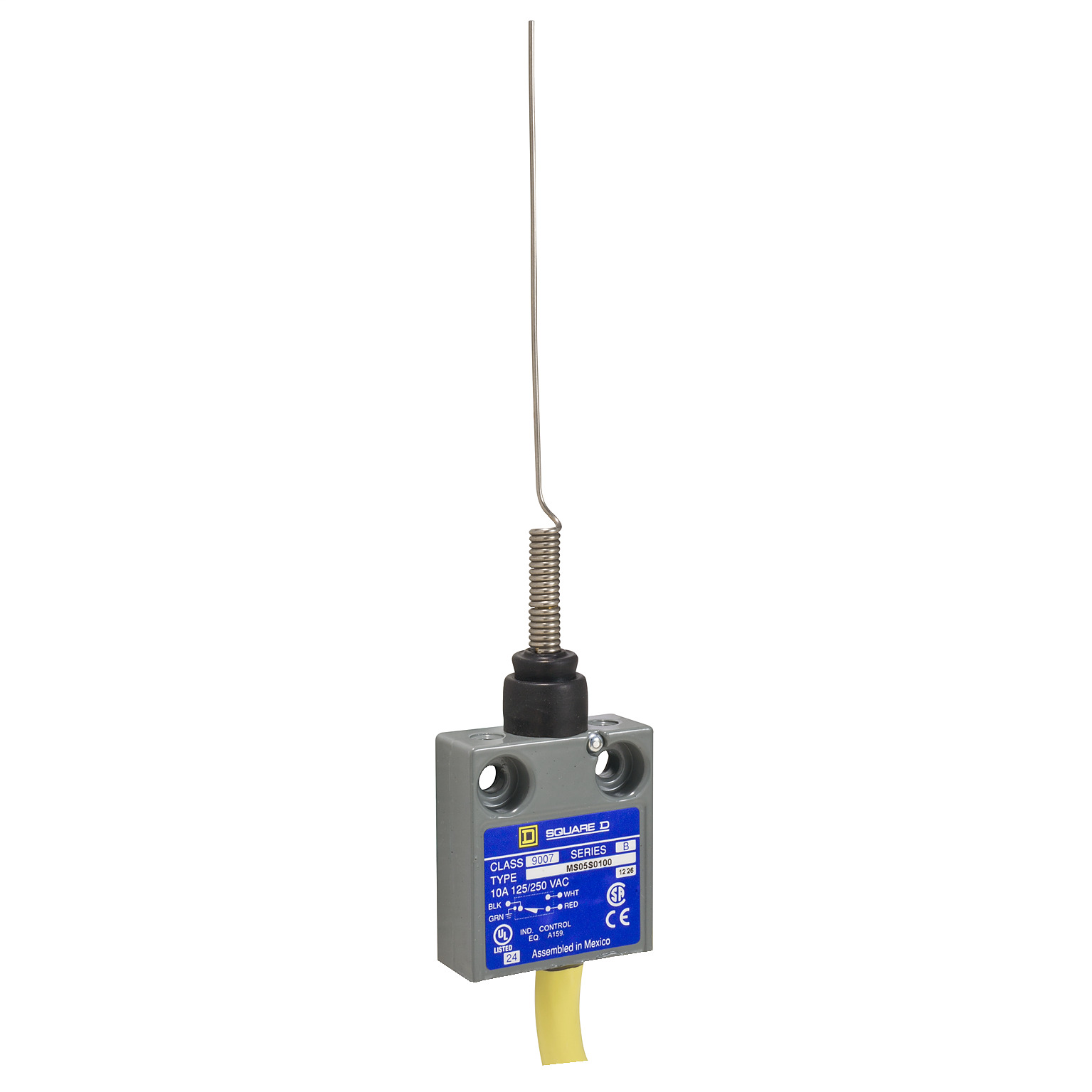 LIMIT SWITCH 240VAC 10AMP MS +OPTIONS