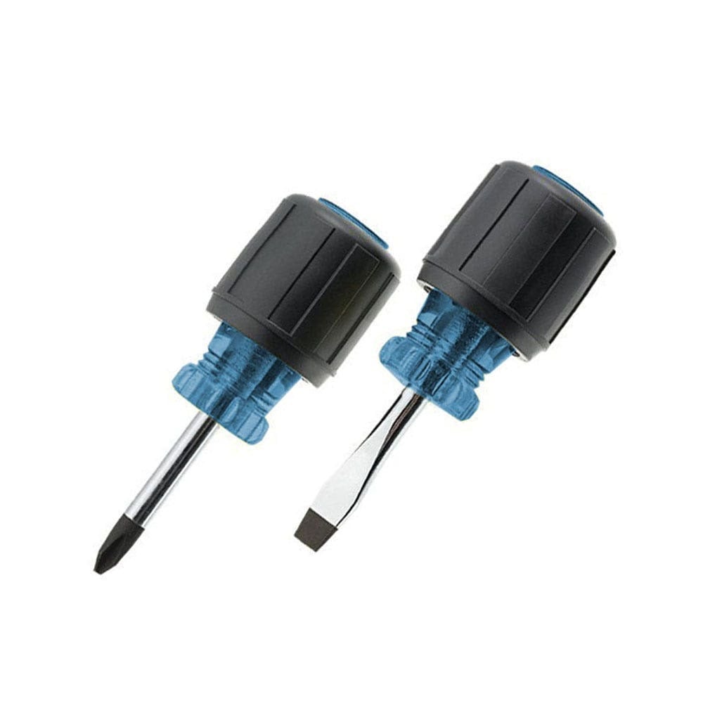 2-Piece Stubby Screwdriver Set