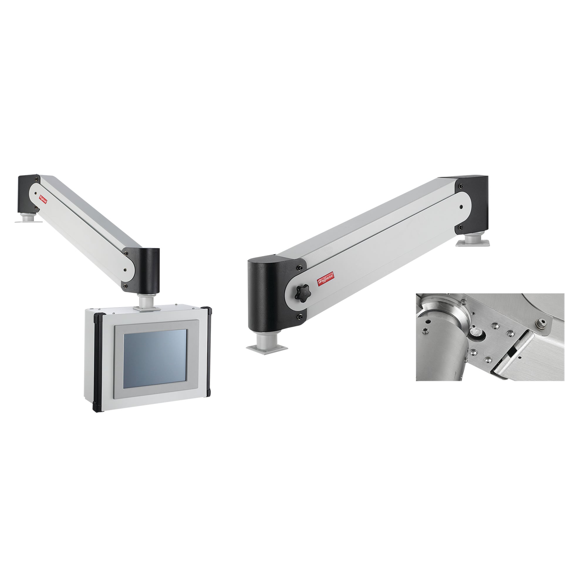 Syspend VHD-Motion Arm Type 4, 10.18x30.65x4.86, Lt Gray, Steel
