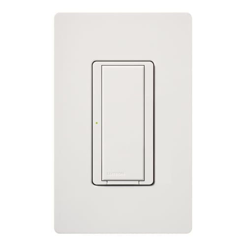 RadioRA 2 Switch, Multi-location/single-pole, neutral required, 120V/8A light or 1/4 HP motor/5.8A motor in snow