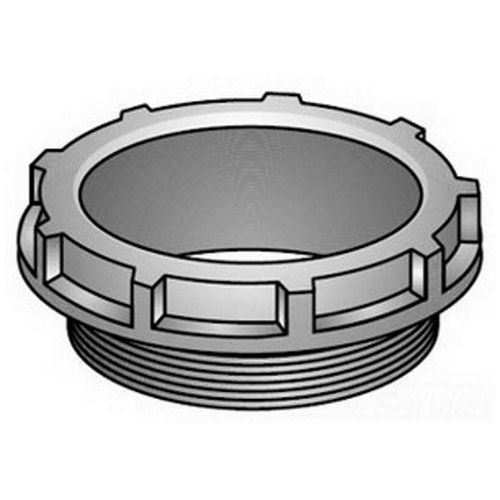 OZ-Gedney Type BB Non-Grounding Insulating Bushing, Size: 2 IN, Phenolic, Black, Connection: MNPT, 150 DEG C, 2-7/8 IN Outside Diameter, 2 IN Hole, 1/2 IN Thread Length, Third Party Certification: UL File Number E-20933, CSA 11584, For Threaded Rig