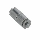 Eaton B-Line series fastener hardware and accessories, For use in concrete, block, brick or stone, Zamac alloy ,1/4", Internally threaded anchor for easy removability ,Double expansion anchor