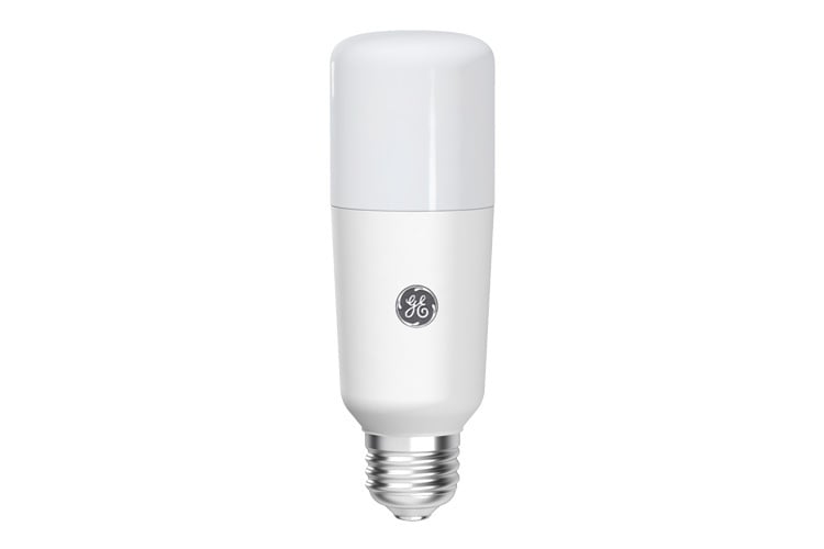 GE Lighting, LED Bright Stik, 5.5 WTT, 120 V, Initial:450 LM, LED, Cylindrical, 15000 HR Average Life