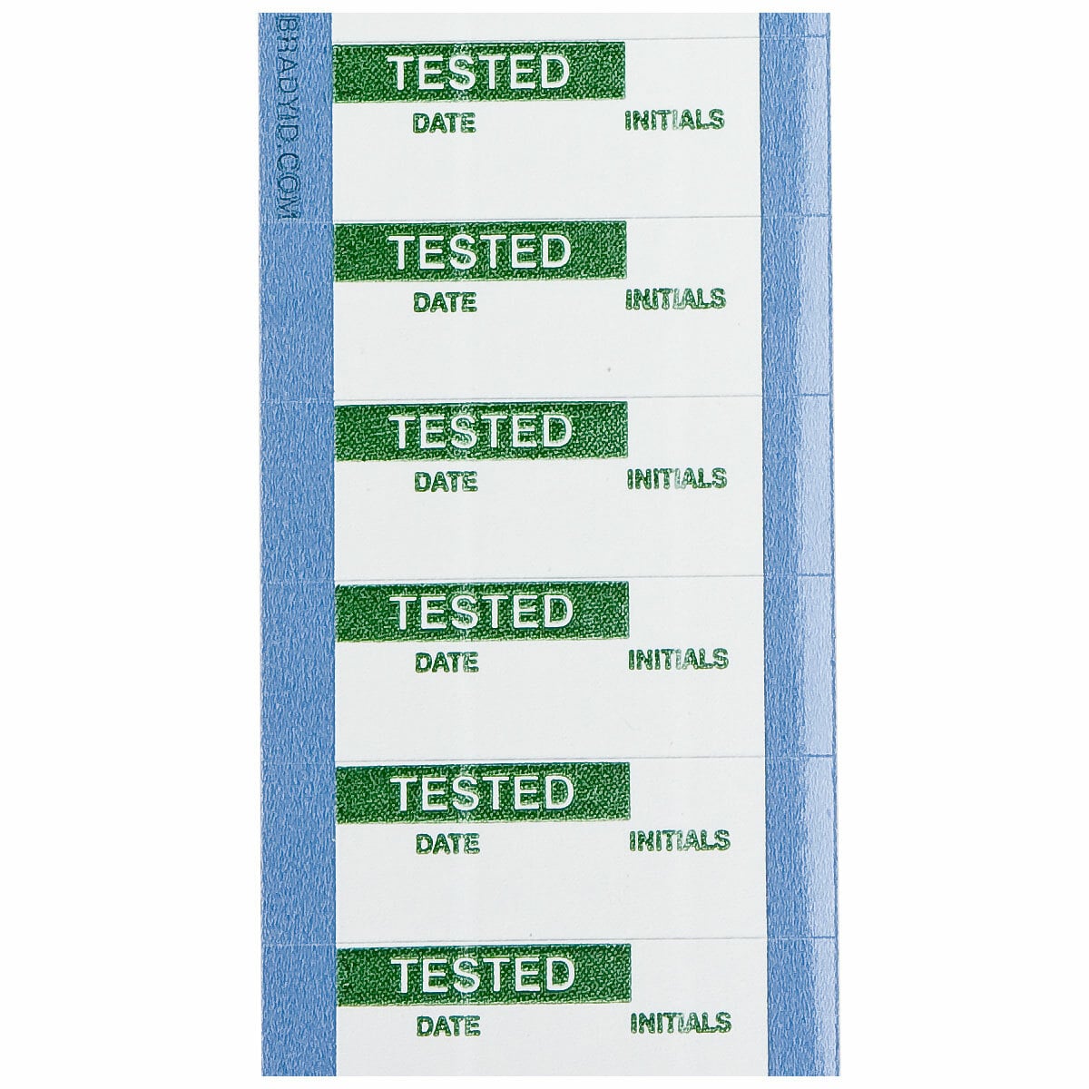 Quality Control Lbls Cloth Grn/Wh 25Pk