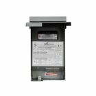 Eaton air conditioning disconnect, 60A Non-Fused, Metallic, 60A, WRTR, Ground fault self-test, 120/240V
