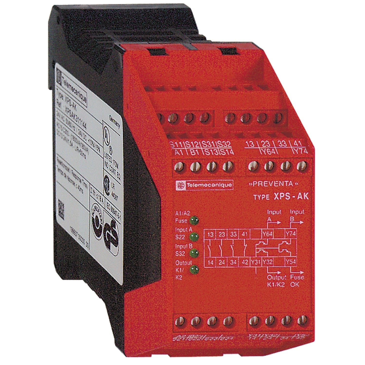 module XPSAK - Emergency stop - 24 V AC DC