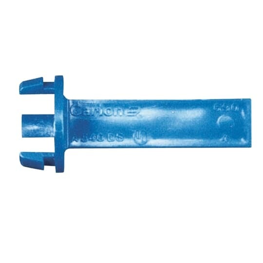 ENT non-metallic box wall support. For use with 1/2 inch knockout.