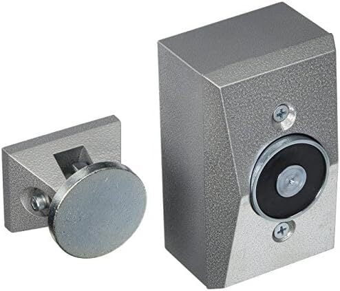 Electromagnetic Door Holder, Wall Mounted, Aluminum