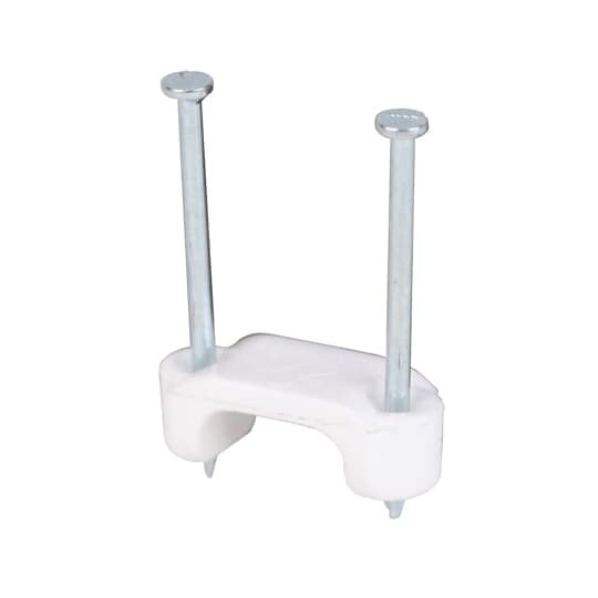 Staples, Cable, Size 3/4 Inch, Plastic, For use with 3-Wire #10 or #12 Romex UF up to 9/16 Inch Wire, Pack of 5,000
