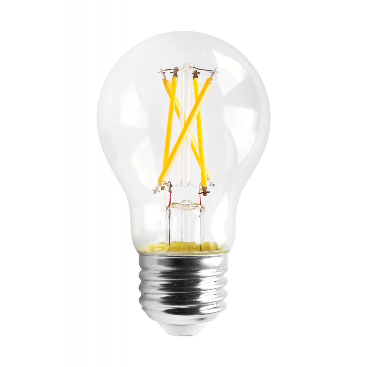 5 Watt A15 LED Lamp - Clear 3000K Medium Base 120 Volts