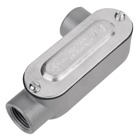 1 Inch Threaded D-Pak Die Cast Aluminum Conduit Body-Right Side Opening, Cover and Gasket, For Use with Rigid/IMC Conduit