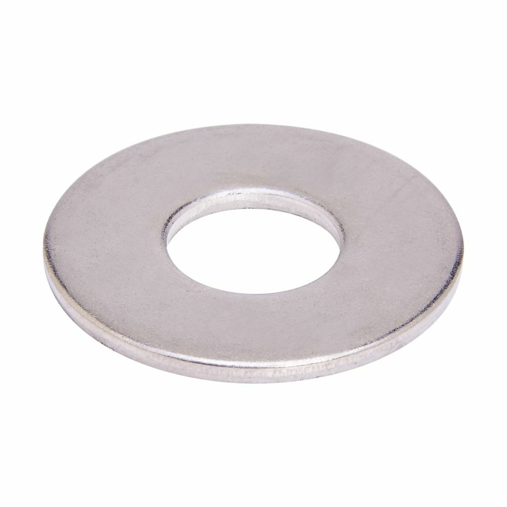 Eaton B-Line series flat washers, 0.08" H x 0.7490" L x 0.7490" W, Steel, Electro-plated